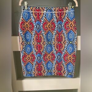 J.MCLAUGHLIN Women's Casavito Halle Reversible Pencil Skirt Resort Wear NWOT